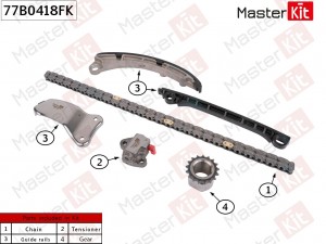 Комплект цепи ГРМ SUZUKI K10A K12A 77B0418FK 77B0418FK MASTER KIT