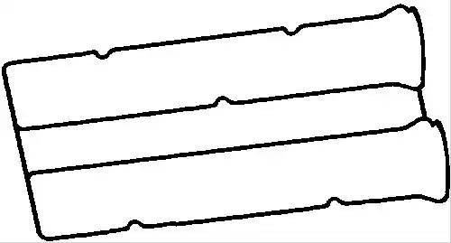 прокладка клапанной крышки!\ Ford Fiesta 1.25/1.4/1.6 16V Zetec 99> RC7369 BG AUTOMOTIVE