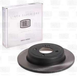 Диск торм. Hyundai Solaris (10-)/(17-) зад. d=262 (DF 0842s) PRO  2шт DF 0842S TRIALLI