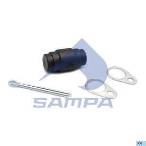 Ремкомплект тормозной колодки (ролик-f05389) BPW SAMPA 070.523 SAMPA
