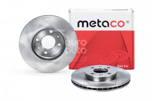 Диск тормозной передний вентилируемый 3050015 3050015 METACO