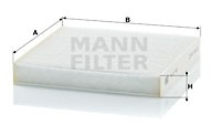 Фильтр воздушный салона HONDA Jazz (08-) (1.2/1.4) MANN CU21003 MANN FILTER