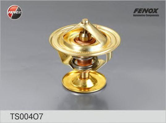 Термостат 107-01 КАМАЗ, Волга, Газель (80*С) с прокладкой /FENOX/ TS004O7 FENOX