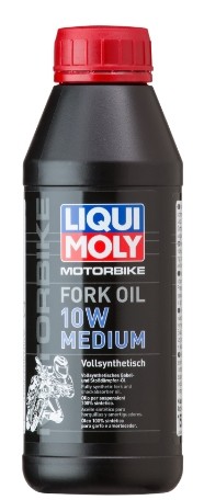 Масло для мотовилок и амортизаторов MOTORBIKE FORK OIL MEDIUM 10W синт.0.5л LIQU 1506 LIQUI MOLY