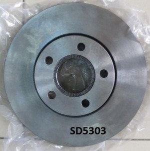 Диск тормозной FORD Focus (11-) задний (1шт.) SANGSIN SD5303 SANGSIN