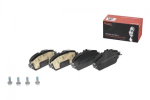 Колодки тормозные MERCEDES C (W205) передние (4шт.) BREMBO P50118 BREMBO