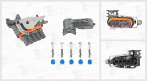 Разъем SCANIA VOLVO MAN MERCEDES электрический (5-ти контактный) TE PARTS 7870705 TE PARTS