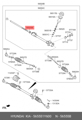 HYUNDAI KIA 565551Y600 HYUNDAI KIA