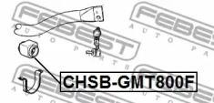 Втулка стабилизатора передняя D34 CHEVROLET TRAILBLAZER 2001-2008 CHSB-GMT800F CHSB-GMT800F FEBEST