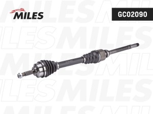 Привод в сборе правый PEUGEOT 206 1.1-1.6 98- (GKN 303200) GC02090 GC02090 MILES