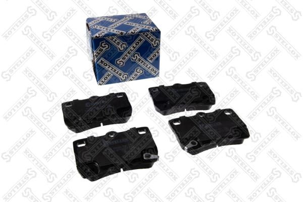 колодки дисковые задние! с антискр. пл.\ Lexus GS 450h/460/IS 2.5/2.2D 05> 1192-002B-SX STELLOX