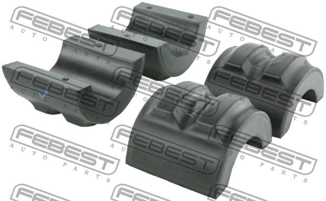 Втулки стабилизатора передние MERCEDES E W211 (компл-4 половинки) BZSB-219F-KIT BZSB-219F-KIT FEBEST