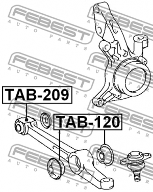 Сайлентблок TAB-209 TAB-209 FEBEST