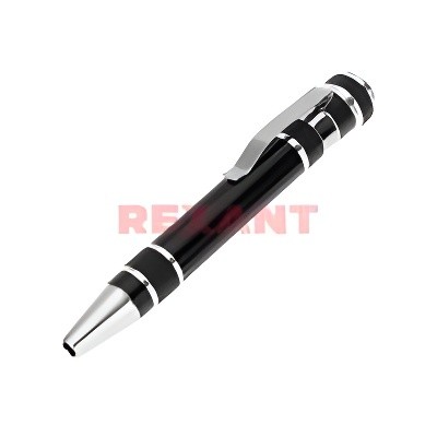 Отвертка с набором бит 6 предметов REXANT 124705 REXANT