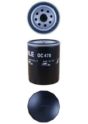 TOYOTA LAND CRUISER (120)/PRADO (2002-2009) OC478 MAHLE KNECHT