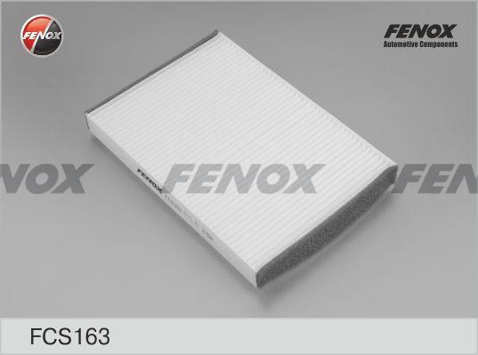 ФИЛЬТР САЛОННЫЙ FENOX FCS163 AUDI A4 01-09 1.6-3.2, 1.9TDI-3.0TDI, A6 97-05 1. FCS163 FENOX