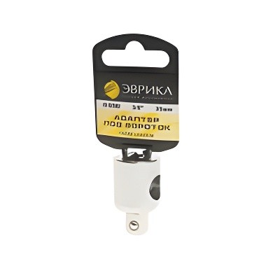Адаптер 3/8" под вороток 35мм с держателем ЭВРИКА ER92802H EVRIKA