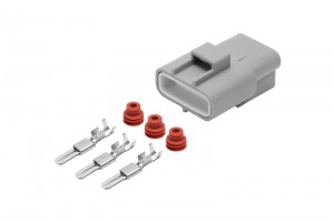 Разъем 61880129 (3pin) 3 контакта генератора для Toyota. AX6703S CARGEN