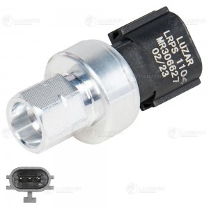Датчик давления хладагента для а/м Mitsubishi Lancer X (07-)/Outlander II (06-)  LRPS 1104 LUZAR