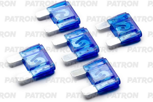 Предохранитель 60A пласт.коробка 5шт MAXI Fuse 60A голубой PFS066 PFS066 PATRON