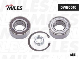 Подшипник ступицы передний CITROEN C3/C4/C5/DS3/PEUGEOT 207/3008/307/308/5008 00 DWB0010 MILES