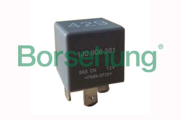 реле! с замыкающим контактом 12V\ Audi A4 8EC 1.6 04> B17817 BORSEHUNG
