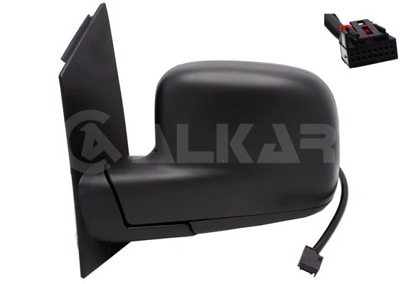 Зеркало боковое VW Caddy (04-) левое ALKAR 9225154 ALKAR