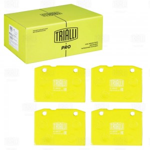 Колодки торм. для а/м Лада 2107 диск. перед. (керам.) (PF 966CR) PRO PF966CR TRIALLI