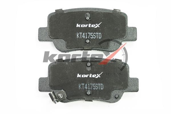 Колодки тормозные TOYOTA Avensis (09-) задние (4шт.) KORTEX KT4175STD KORTEX