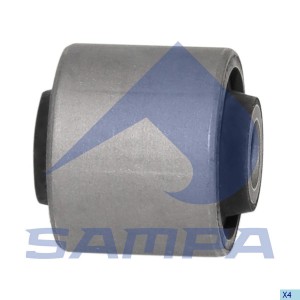 Сайлентблок RENAULT Premium подвески кабины (12х40х42) SAMPA 080053 SAMPA