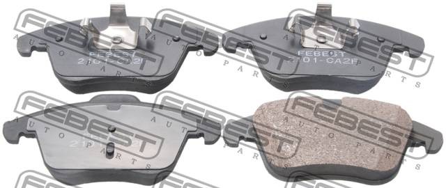 Колодки передние 2101-CA2F 2101-CA2F FEBEST