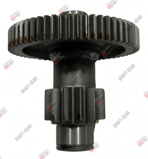 Вал промежуточный демультипликатора (короткий) КПП 10JSD, Маз, Shaanxi, Shacman, 10JSD1401707051 SHAFT