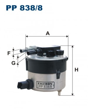 Фильтр топливный PP8388 FILTRON