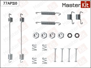 Комплект установочный тормозных колодок CITROEN ZX 93-97, 91-97, 91-97 77AP110 77AP110 MASTER KIT