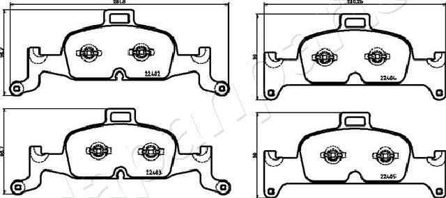 Audi A4 [B9] 2015> PA0918AF JAPAN PARTS GROUP
