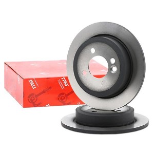 Диск тормозной задний MINI (R50, R56) (259мм) DF4198 DF4198 TRW