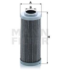фильтрующий элемент масла! гидр. кпп H115 D50 d24\ JOHN DEERE HD 509-2 X MANN FILTER