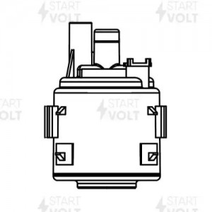 Фильтр топл. тонк. очистки для а/м Nissan Note E12 (12-)/Maxima A33 (00-)/Juke F VSFF1401 START VOLT