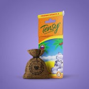 ароматизатор! Tensy подвесной гранула мешочек Черный лед\ TME11 TENSY