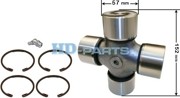 Крестовина КАМАЗ MAN IVECO VOLVO MERCEDES вала карданного большая в сборе (57х15 106062 HD PARTS OY