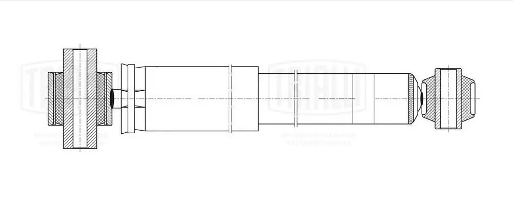 Амортизатор задний AG 09518 TRIALLI