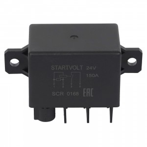 Реле 24V 150A для а/м КАМАЗ Компас 9/12 (22-)/JAC N75/N80/N120 (18-) (SCR 0168) SCR0168 START VOLT