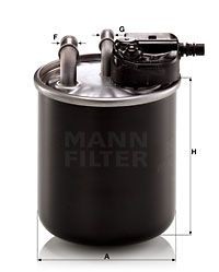MERCEDES BENZ W204/212/X164/204/W164/906 WK82015 MANN FILTER