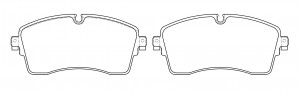Колодки тормозные BP46007 BP46007 SB NAGAMOCHI
