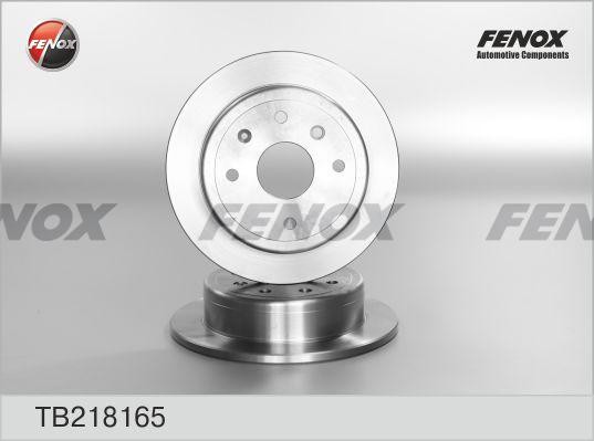 Диск тормозной задний Chevrolet Lacetti/Daewoo Nubira 03- 1.4 16V, 1.6, 1.8 TB21 TB218165 FENOX