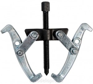 Съемник подшипников 2-х лапый 200мм 30-210мм шарнирный АВТОДЕЛО 41828 AVTO DELO