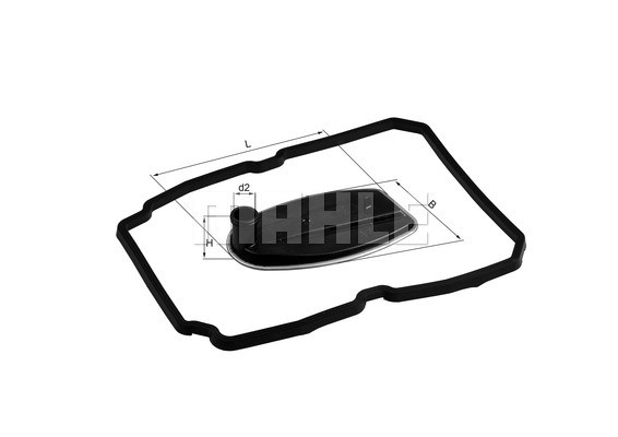 MB W140/W202/W210/W220 С ПРОКЛАДКОЙ HX81D MAHLE KNECHT