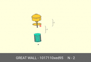 Фильтр масляный GREAT WALL Poer,Wingle OE 1017110XED95 GREAT WALL