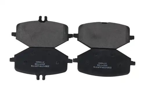 колодки тор. диск. перед. с антиск. пл.! (P50160)\ MB С167/X167/W463 18> Z07738 ZENTPARTS