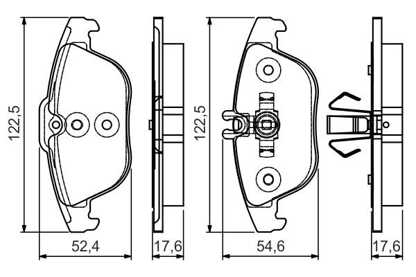 MERCEDES BENZ W204 2006>/ GLK X204 (2008>) 0 986 495 105 BOSCH